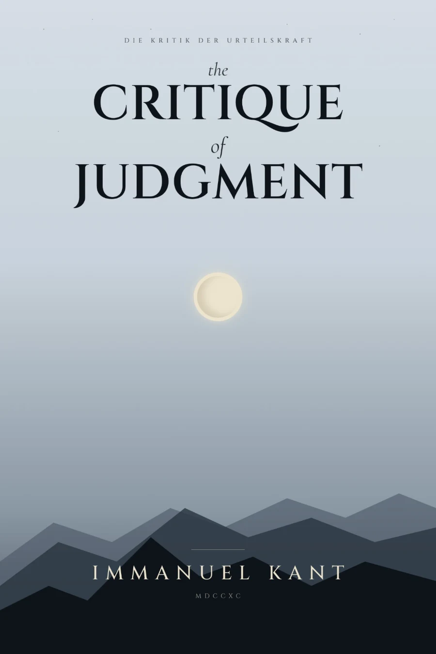 Critique of Judgment