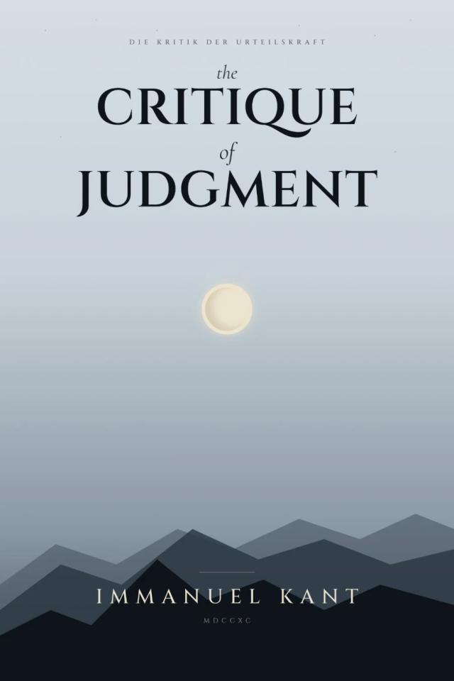 Critique of Judgment